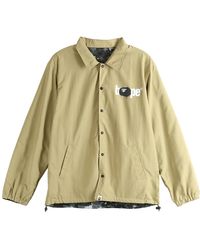 A Bathing Ape - Reversible Coach Jacket 1M30140010 Bei" - Lyst