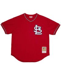 Mitchell & Ness - Authentic Ozzie Smith St. Louis Cardinals 1996 Pullover Jersey Abpj3033 Slc96Osmscar" - Lyst