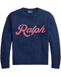 Polo Ralph Lauren - Ralph Sweater "Dark Cobalt" 710A12989002" - Lyst