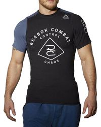 Reebok - Rnf Shortsleeve Rashguard Ap6709" - Lyst