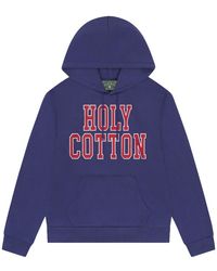 DENIM TEARS - Holy Cotton Pullover Hoodie Dt584" - Lyst
