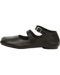 Maison Margiela - Tabi Ballerina Double Strap Flats S58Wz0109 Pr869 T8013" - Lyst