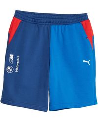 PUMA - Bmw Motorsport Essential Shorts Fleece 621311 04" - Lyst
