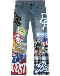 Bravest Studios - Patchwork Flare Denim Bs138" - Lyst