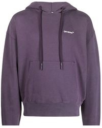 Off-White c/o Virgil Abloh - Caravaggio Crowning Over Hoodie "Aubergine" Ombb037F22Fle00 43501" - Lyst