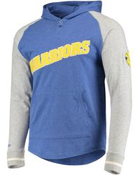 Mitchell & Ness - Nba Golden State Warriors Slugfest Lightweight Hoody Ba27Oj Gsw K22" - Lyst