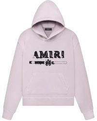 Amiri - Ma Bar Applique Hoodie Ss23Mjl013 379" - Lyst