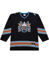 Mitchell & Ness - Nhl Alexander Ovechkin Dark Jersey "2005 Washington Capitals - Lyst