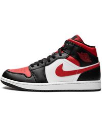 Nike - Air 1 Mid "Bred Toe" 554724 079" - Lyst