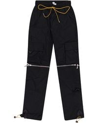 Rhude - Knee Zip Cargo Pants Bkz001" - Lyst