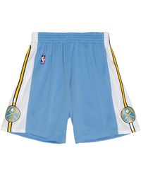Mitchell & Ness - Nba Road Shorts Nuggets 2016 "Nuggets" Smsh4450 Dnu16Pppclbl" - Lyst