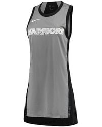 Nike - Nba Golden State Warriors Spring Jersey Long Tank Top 920485 036" - Lyst