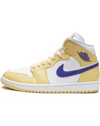 Nike - Air 1 Mid "Lemon Wash" Bq6472 701" - Lyst