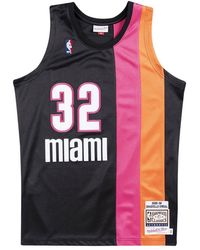 Mitchell & Ness - Authentic Jersey "Nba Miami Heat 2005-06 Shaq O'Neal" Ajy4El18033 Mheblck05Son" - Lyst