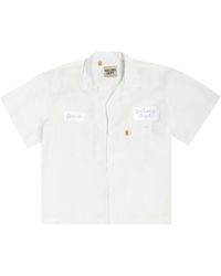 GALLERY DEPT. - Mechanic Embroidered Patch Short Sleeve Button Up Shirt "Antique" Gd380" - Lyst