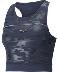 PUMA - Run High Shine Crop Tank "Spellbound" 521066 66" - Lyst