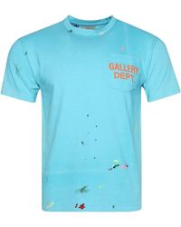 GALLERY DEPT. - Paint Splatter Logo T-Shirt Sunfwz9M" - Lyst