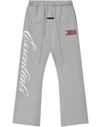 Fear Of God - Essentials Nba Flare Sweatpants "Concrete Heather" 130Nb254303F" - Lyst