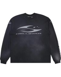 HELLSTAR - Logo Long-Sleeve T-Shirt "Washed" Hsr396" - Lyst