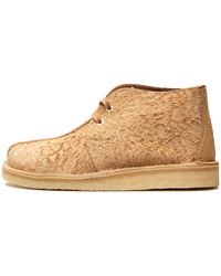 Clarks - Desert Trek Hi "Light Tan" 26173614" - Lyst