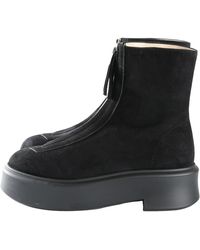 The Row - Zipped Boot "Blk" F1144-L25 Blk" - Lyst