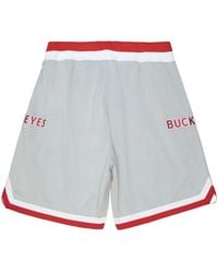 Mitchell & Ness - Alternate Shorts "Ncaa Ohio State Buckeyes 1991" Ashr3452 Ost91Pppsilv" - Lyst