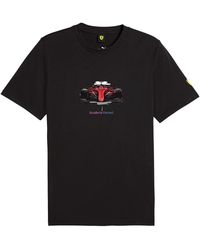 PUMA - Ferrari Race Graphic Tee 623803 01" - Lyst