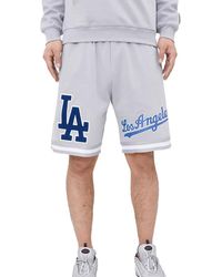 Pro Standard - Mlb Los Angeles Dodgers Pro Team Shorts Lld331605 Gry" - Lyst