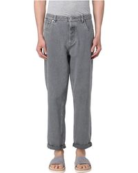 Brunello Cucinelli - Denim Relaxed Trousers "Light Denim" M242Pr2200_C8382" - Lyst