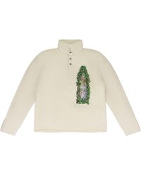 Who Decides War - Puffed Rugby Button-Down Shirt "Ivory" 11100220018Aw23" - Lyst