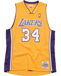 Mitchell & Ness - Nba Shaquille O'Neal Swingman Home Jersey "1999 Los Angeles Lakers - Lyst