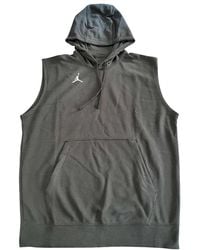 Nike - Air Sleeveless Fleece French Terry Dri Fit Hoodie Dq7946 066" - Lyst