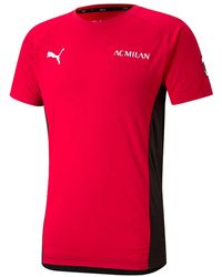 PUMA - Ac Milan Evostripe Tee 758615 01" - Lyst