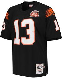 Mitchell & Ness - Nfl Dark Jersey Bengals 1981 Ken Riley "Bengals" Ajy64811 Cbn81Kriblck" - Lyst