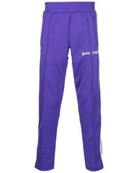 Palm Angels - Slim Track Pants Pmcj005C99Fab0013701" - Lyst