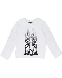 Who Decides War - Winged Gradient Ls T-Shirt 1110510001Ss24" - Lyst