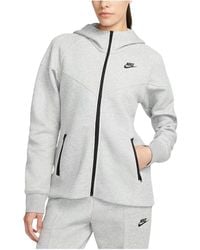 Nike - Sportswear Tech Fleece Windrunner Full-Zip Hoodie "Light" Fb8338 013" - Lyst