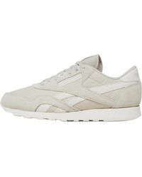 Reebok - Classic Leather Nylon "Stucco Vintage Chalk" Id1615" - Lyst