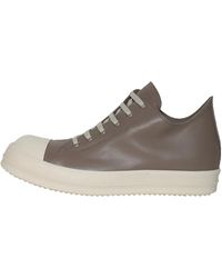 Rick Owens - Hollywood Low Sneaker "Flesh Milk" Ru01E5891 Lco 6411" - Lyst