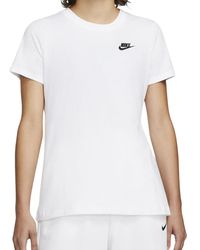 Nike - Sportswear Club T-Shirt Dn2393 100" - Lyst