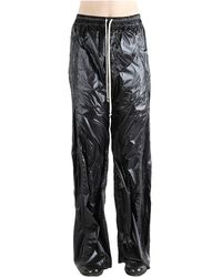 Rick Owens - Nylon Wide Pusher Pants Du01F4393 Nps 09" - Lyst