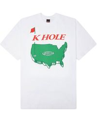 Pleasures - Hole T-Shirt P26Su033 Wht" - Lyst
