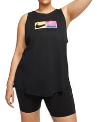 Nike - Plus Size Icon Clash Dri-Fit Training Tank Top Ct7356 010" - Lyst