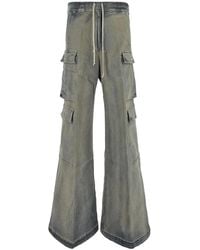 Rick Owens - Double Cargo Jumbo Bela Pants "Mineral Pearl" Ds02E7324 Dmp 38" - Lyst