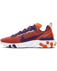 Nike - React Element 55 "Clemson" Ck4796 800" - Lyst