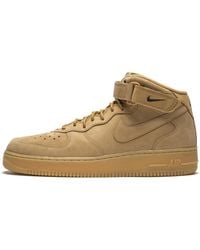 Nike - Air Force 1 Mid 07 Prm Qs "Flax" 715889 200" - Lyst