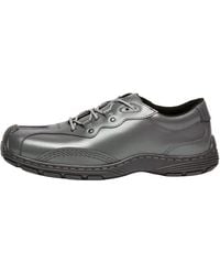 Dr. Martens - Aurix Satin Finish Leather 5I Shoes "Gunmetal" 43078020" - Lyst
