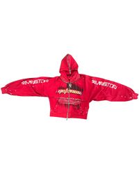 RIVINGTON - Radical Paper Rose Zip Hoodie "Meta" Rdcl Hd64 Meta" - Lyst