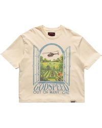 GODSPEED NEW YORK - Helipad Dreams T-Shirt "Bone" Gs433" - Lyst