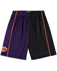 Mitchell & Ness - Split Swingman Shorts "Nba Phoenix Suns 2001" Smsh4855 Psu01Pppbkpr" - Lyst